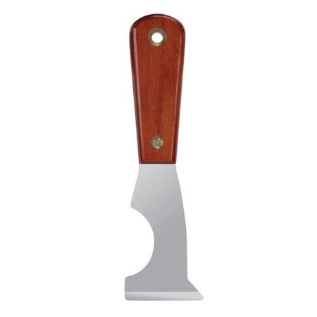 WARNER 5‐in‐1 SS Glazier Knife, 0.080", Rosewood Handle 10745